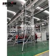 Πιστοποιητικό CE Αλουμινένια Σκαλωσιά Tower Movable